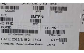 Lenovo 5C10S30687 CABLE Cable L 82WQ CAMERA CVILUX
