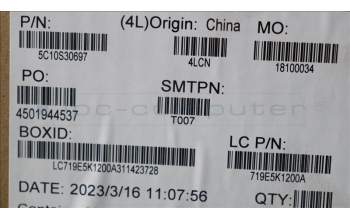 Lenovo 5C10S30697 CABLE Cable L 82WR IO LJYI