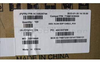 Lenovo 5C10S30744 CABLE EDP cable C 82XD IR30