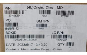 Lenovo 5C10S30824 CABLE Cable L 83AA TOUCHPAD LJYI