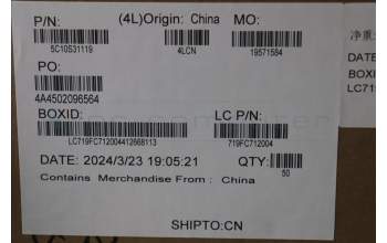 Lenovo 5C10S31119 CABLE Cable L 21N5 TP/B MGE