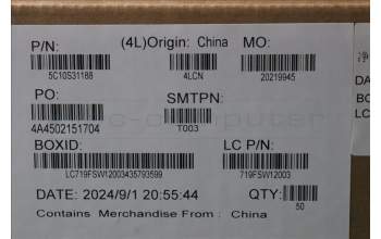 Lenovo 5C10S31188 CABLE CABLE L83HM RIO to MB