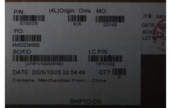 Lenovo 5C10S31278 CABLE Cable L 83K2 EDP MGE