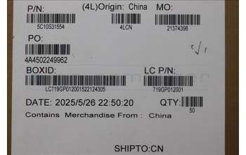 Lenovo 5C10S31554 Cable L 83LU PMIC/B MGE