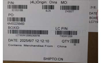 Lenovo 5C10S31586 CABLE Cable L83EY for U-LIGHTING