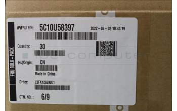 Lenovo 5C10U58397 CABLE Fru265mm mindp to DP cable_TCO8.0