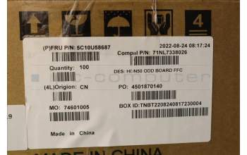 Lenovo 5C10U58687 CABLE M/B-ODD