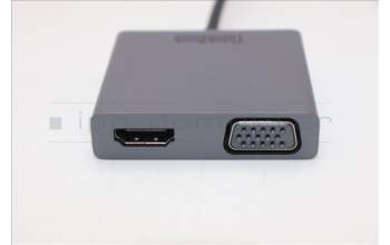 Lenovo 5C11E18556 CABLE 3-in-1 Hub (New)(Storm Grey)
