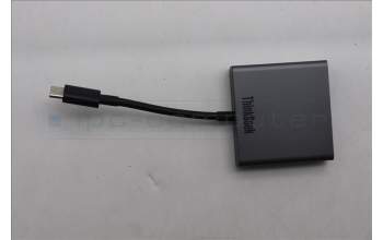 Lenovo 5C11E18556 CABLE 3-in-1 Hub (New)(Storm Grey)