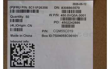 Lenovo 5C11P26356 CABLE FRU CABLE,CAMERA,WIRE FPC,BLANC-2