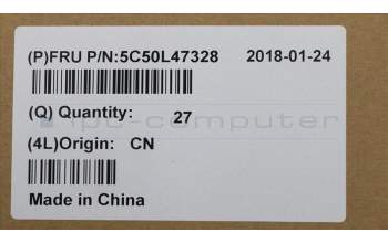 Lenovo 5C50L47328 Sensor Board C 80TY