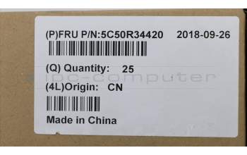 Lenovo 5C50R34420 CARDPOP HDD Board C 81H7 W/FFC