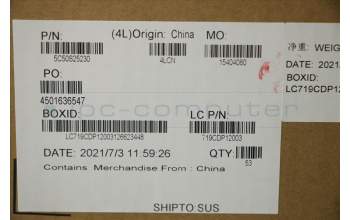 Lenovo 5C50S25230 CARDPOP Sensor Board L 82M7 NSD631 HS36A