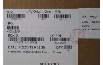 Lenovo 5C50S25378 CARDPOP Sensor_Board L 82TF