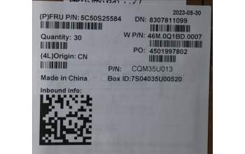 Lenovo 5C50S25584 CARDPOP USB Board W 21AR NET NEW