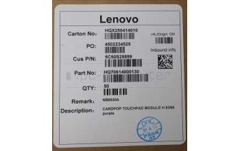 Lenovo 5C50S25899 CARDPOP TOUCHPAD MODULE H 83N6 purple