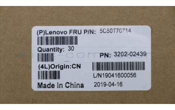 Lenovo 5C50T70714 CARDPOP Power Board B 81MB W/Cable