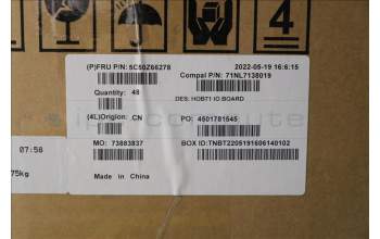 Lenovo 5C50Z66278 CARDPOP C A570 Side IO Board