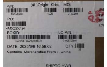 Lenovo 5C50Z66303 CARDPOP LMAIO-6 OSD button card MP