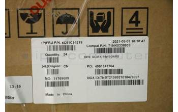 Lenovo 5C51C94219 CARDPOP FRU CARDPOP SIM
