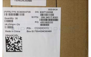 Lenovo 5C60X65735 CARDREADER FRU Smart Card Reader Fenrir