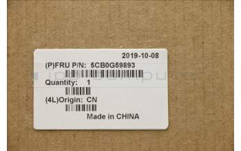 Lenovo 5CB0G59893 COVER MACE LX-321HT Chassis F/Bezel