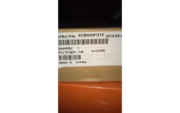 Lenovo 5CB0G91210 COVER Upper case W Flex2-15 W/KB-RU