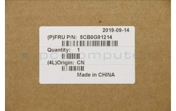 Lenovo 5CB0G91214 COVER Upper case W Flex2-15 W/KB-FR