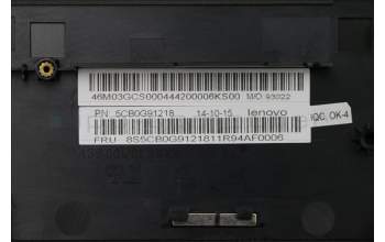 Lenovo 5CB0G91218 COVER Upper case W Flex2-15 W/KB-SP