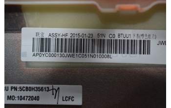 Lenovo 5CB0H35613 COVER Lower Case L Yoga 3 14 Orange