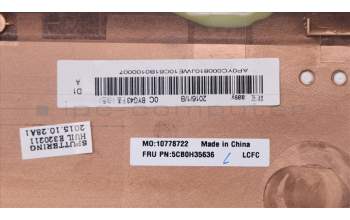 Lenovo 5CB0H35636 COVER Lower Case L Yoga 3 14 White