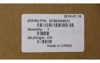 Lenovo 5CB0H44833 COVER Lower CoverCE50-70W/DC IN hole