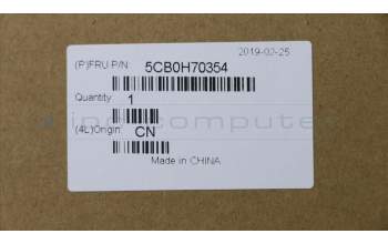 Lenovo 5CB0H70354 COVER Lower Case Q N21 W/Root Rubber