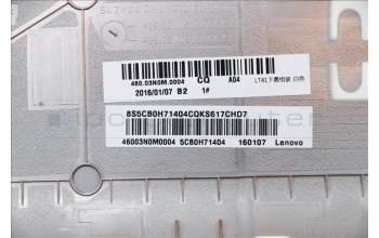 Lenovo 5CB0H71404 COVER Lower Case W S41-70 White