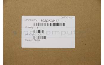 Lenovo 5CB0K28177 COVER Lower Case W Edge 2-1580