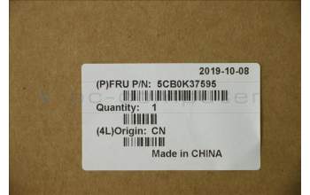 Lenovo 5CB0K37595 COVER Lower Case W 80Q3 White