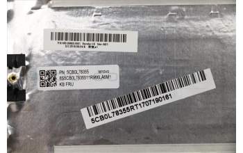 Lenovo 5CB0L78355 COVER UpperCase W 80TL W/KB/TP/Cable ND