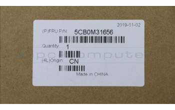 Lenovo 5CB0M31656 COVER Upper Case Q 80T8 FP W/KB HB