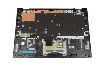 5CB0M32849 teclado incl. topcase original Lenovo DE (alemán) negro/negro con retroiluminacion con hueco para lector de huellas dactilares