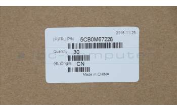 Lenovo 5CB0M67228 COVER Hinge Cover 3N 80WG White