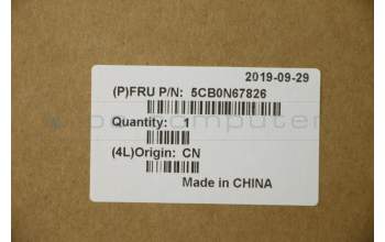 Lenovo 5CB0N67826 COVER Upper Case C 80X6 W/KB Silver ND