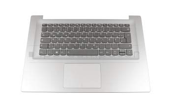 5CB0N79550 teclado original Lenovo DE (alemán) gris con retroiluminacion