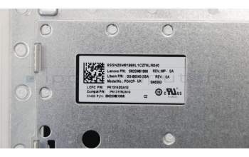 Lenovo 5CB0N82368 COVER UPPERCASEASML80XKW IMR UK KB