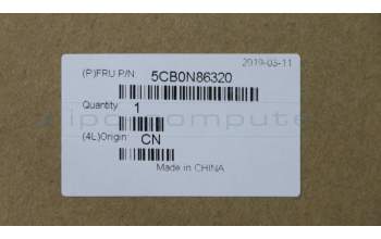 Lenovo 5CB0N86320 COVER UPPERCASEASML80XLPG IMR NORDIC KB