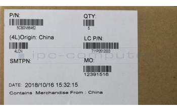 Lenovo 5CB0N86462 COVER HINGECAP15TL80XL OB PT