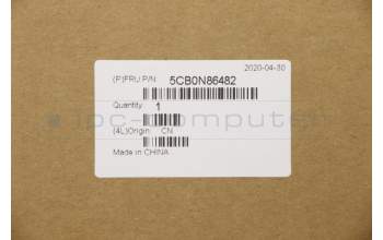 Lenovo 5CB0N86482 COVER UPPERCASEASML80XLRD IMR CZHSLK KB