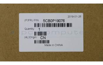 Lenovo 5CB0P19076 COVER Upper Case L 81A8 IG FP BL W/KB HB