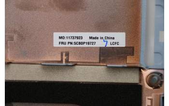 Lenovo 5CB0P19727 COVER Lower Case L80XQ TEX ICE BLUE