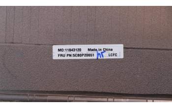 Lenovo 5CB0P20651 COVER Lower Case L80XR LCR PT