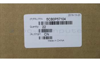 Lenovo 5CB0P57104 COVER Hinge Cover 3N 81AK Grey